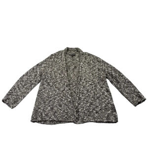 Eileen Fisher Linen Blend Knit Cardigan